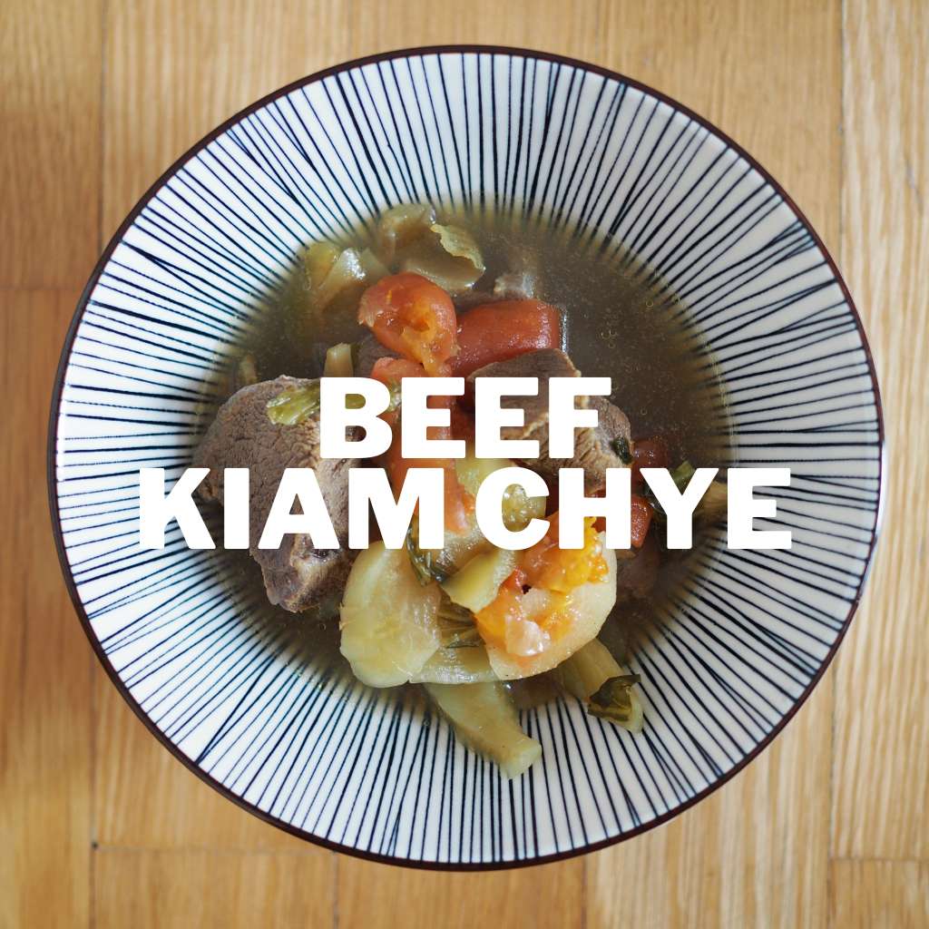 Beef Kiam Chye Boay Mustard Green Soup
