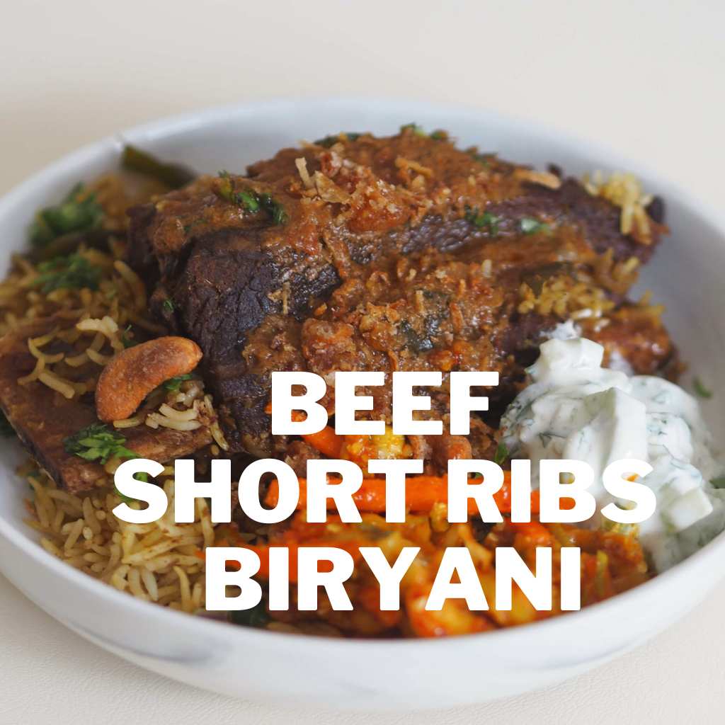 Beef Short Ribs Biryani